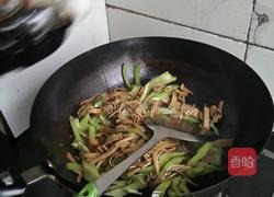 豆腐皮青椒的做法图解5