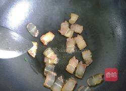 西芹炒腊肉的做法图解2