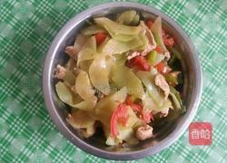 莴笋炒肉的做法图解7