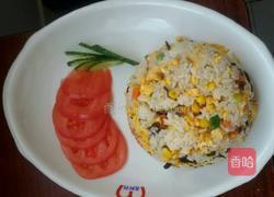 果蔬蛋炒饭的做法图解5