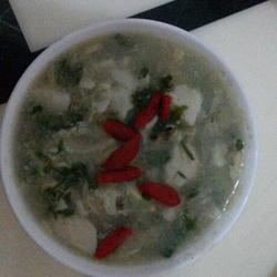荠菜豆腐汤的做法[图]