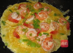 虾仁炒蛋的做法图解5