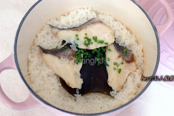 海鲡鲜鱼片炊饭