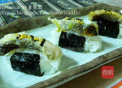 烤鱼海苔寿司的做法图解3