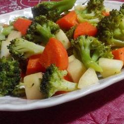 苹果炒花椰菜的做法[图]