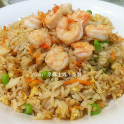 鲜虾炒饭的做法[图]