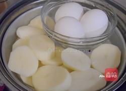 棒球马铃薯蛋盅的做法图解1