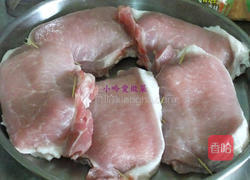 蓝带起司猪排的做法图解5