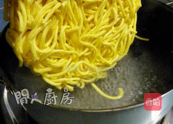 干烧三菇伊面的做法图解3