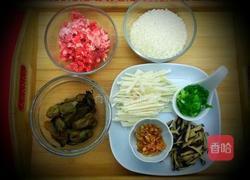 蚵干香菇粥的做法图解1