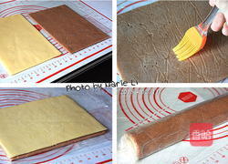 双色饼干面团的做法图解7