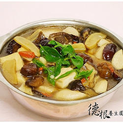 三杯栗子杏包菇的做法[图]