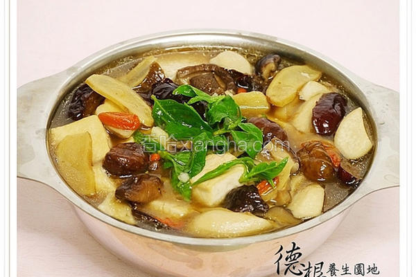 三杯栗子杏包菇