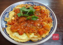 番茄烘蛋的做法图解8