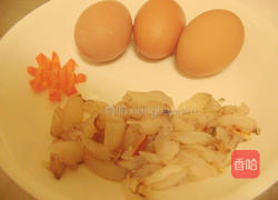 蟹腿蒸蛋的做法图解1