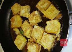 葱烧蛋煎豆腐的做法图解8