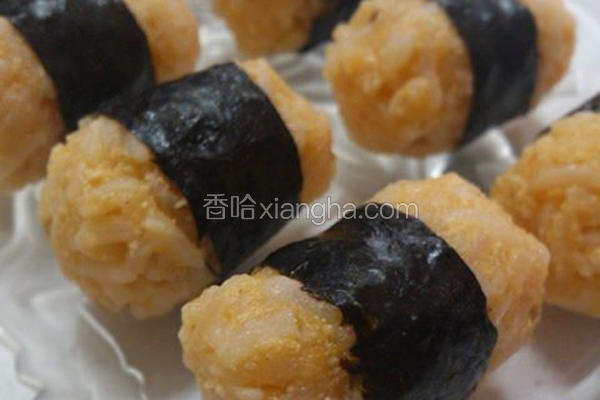 番茄肉酱饭团