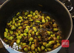 雪菜毛豆的做法图解4