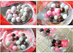 甜蜜汤圆的做法图解1