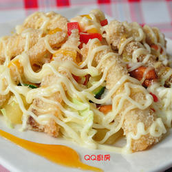果香风味鱼片沙拉的做法[图]