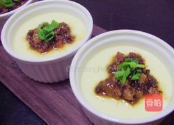 肉燥葱花蒸蛋的做法图解7