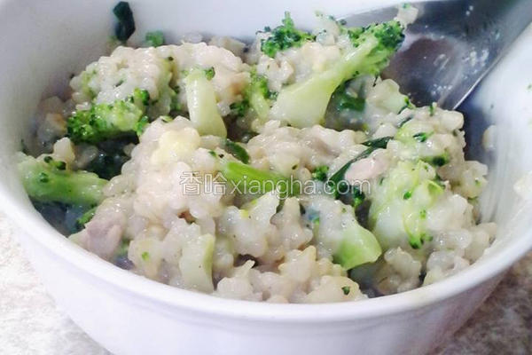 蔬菜糙米豆浆炖饭