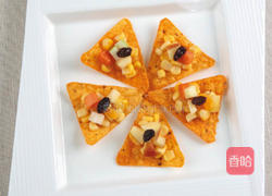 脆饼水果小点心的做法图解3