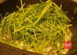 沙茶水莲海鲜菇的做法图解4