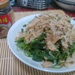 红葱肉燥拌龙鬚菜的做法[图]