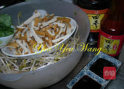 干丝炒豆芽的做法图解1