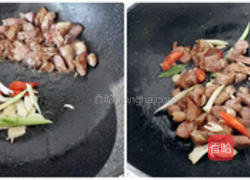 辣炒蒜苗豆干的做法图解2