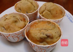 香蕉桃核马芬的做法图解5