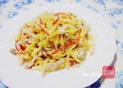 榨菜炒肉丝的做法图解8