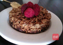 蜂蜜麦片巧克力塔的做法图解4