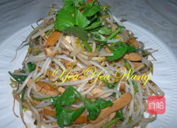 干丝炒豆芽的做法图解6