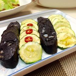 节瓜墨鱼香肠的做法[图]