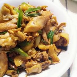 豆瓣甜面酱炒鸡肉的做法[图]