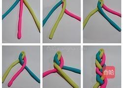 辫子面包的做法图解4