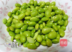 雪菜毛豆的做法图解2