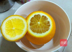 盐蒸橙的做法图解1