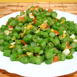 金沙四季豆的做法[图]
