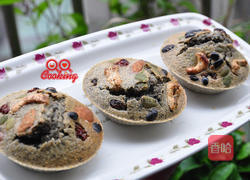 黑芝麻坚果蛋糕的做法图解8