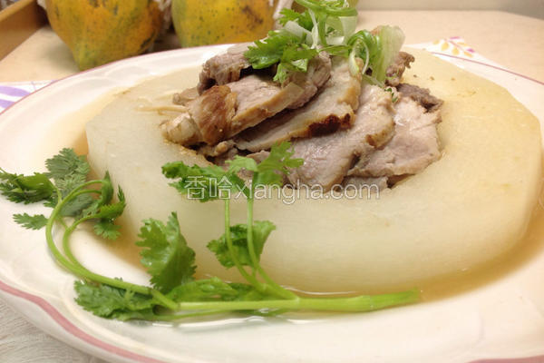 盐麹里脊肉冬瓜环