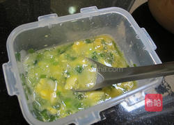 香葱肉松面包的做法图解7