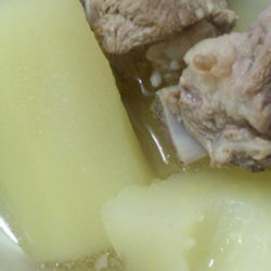 机青木瓜排骨汤的做法[图]