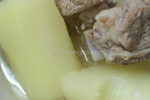 机青木瓜排骨汤