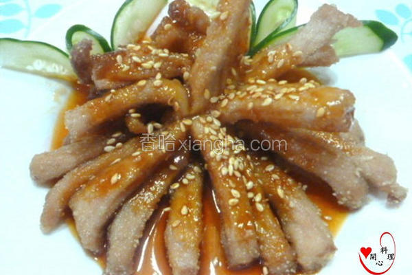 菊花肉丝