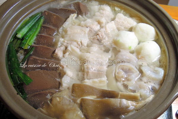 酸菜白肉锅