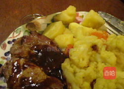 我家牛排的做法图解6