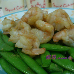 甜豆炒虾仁的做法[图]